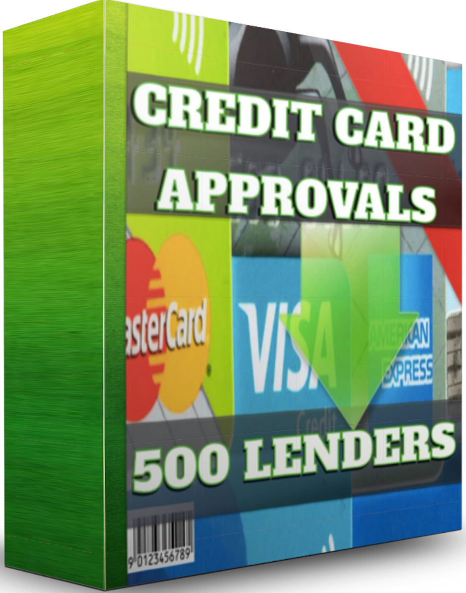 (EBCCLL) COMPLETE CREDIT CARD LENDER LIST