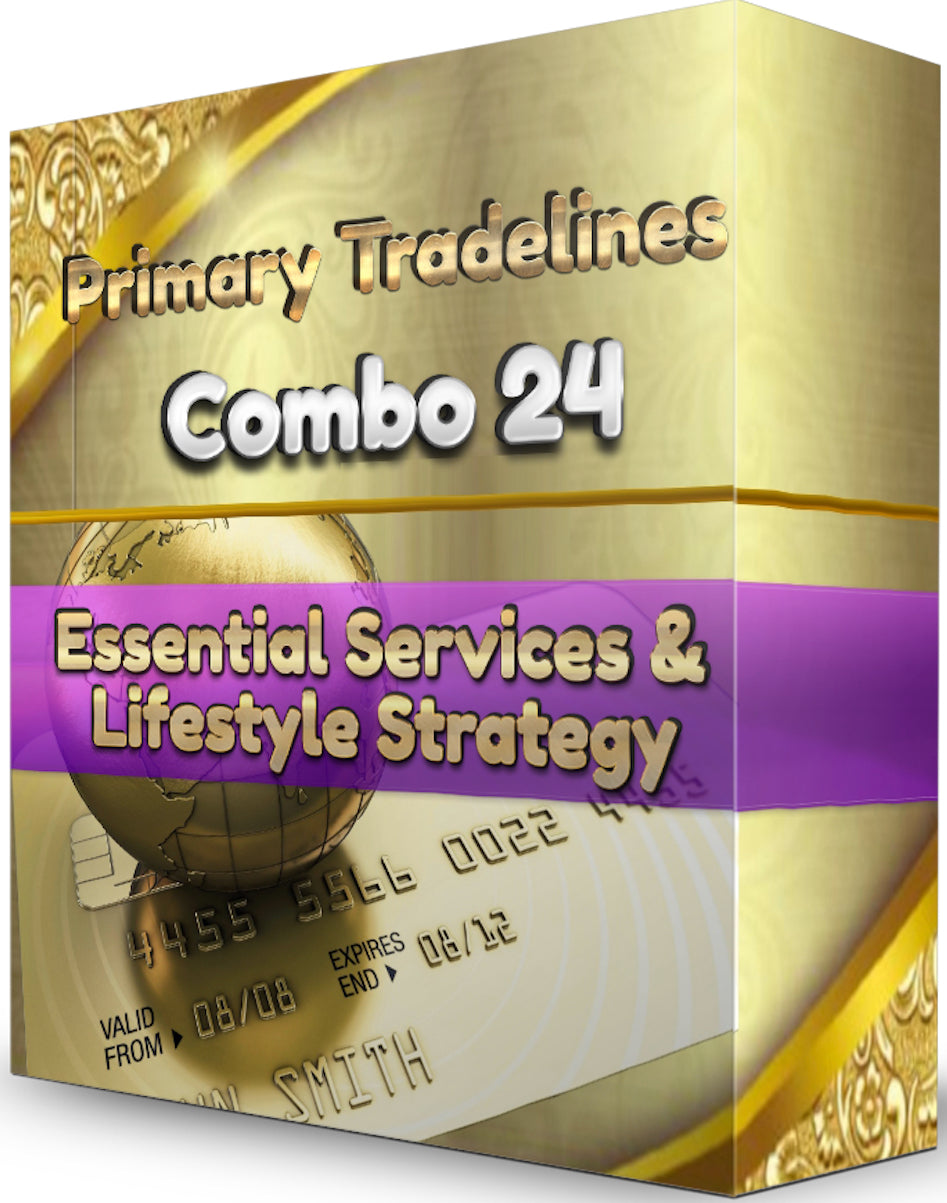 (COMBO 24) REAL CREDIT ACCOUNT PRIMARY TRADE-LINES