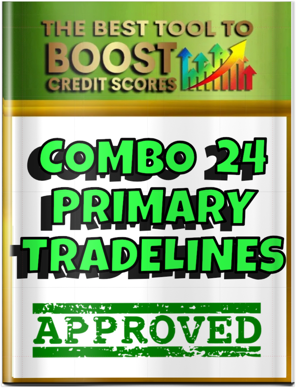(COMBO 24) REAL CREDIT ACCOUNT PRIMARY TRADE-LINES