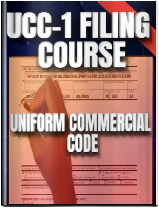 (UCCT1)  UNIFORM COMMERCIAL CODE (UCC1) DOCUMENT PERPARATION COURSE