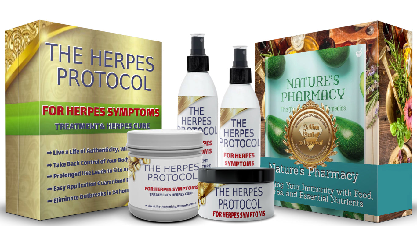 (HSV PROTOCOL) The Herpes Protocol & Nature’s Pharmacy - Your Free Gift a $367.00 Value