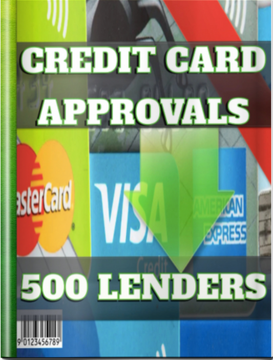 (EBCCLL)  COMPLETE CREDIT CARD LENDER LIST