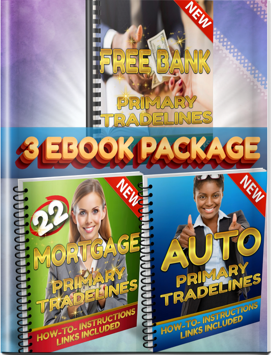 (CM15BUY3)  Primary Tradeline Special Price Offering