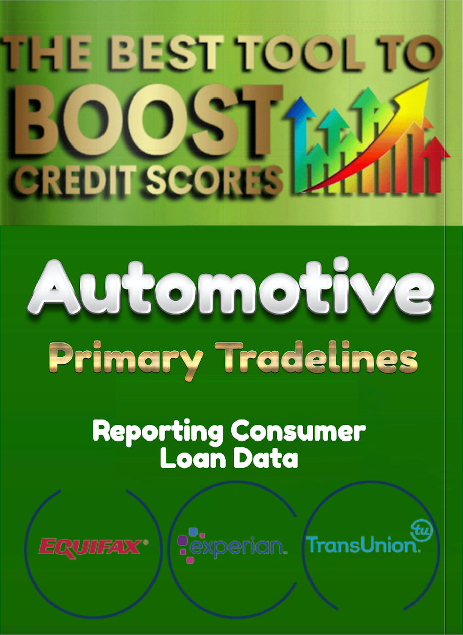 (CMAUTO)  AUTOMOBILE REPORTING; PRIMARY TRADELINES