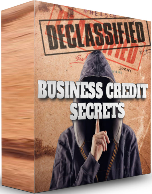 (EBBCD5)  Business Credit Secrets DeClassified Making Money During the Recession
