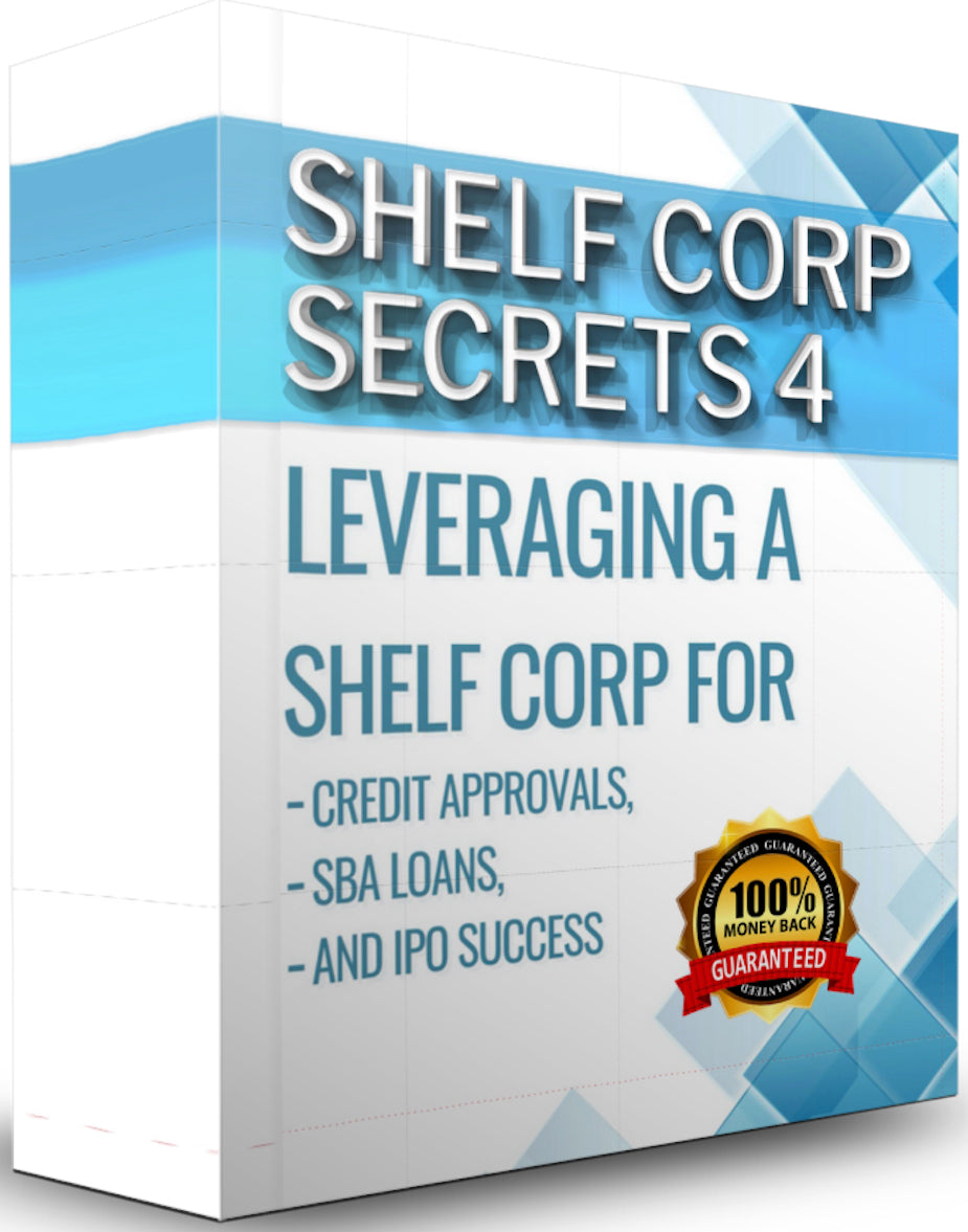 (SHELF4). SHELF CORPORATION SECRETS 4
