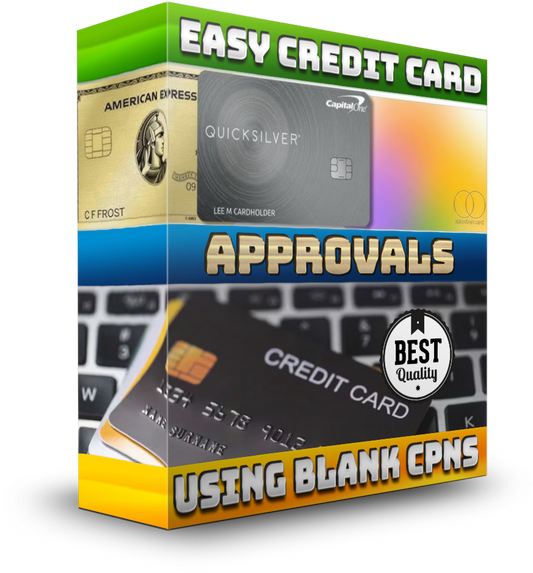 (EB17) &nbsp;BEST CREDIT CARDS FOR (SSN's &amp; CPN's) FOR BLANK CPNS