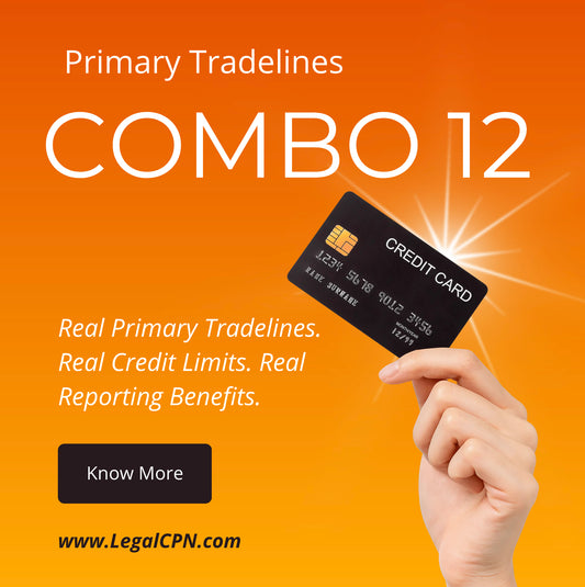 (COMBO 12)  REAL CREDIT ACCOUNT PRIMARY TRADE-LINES