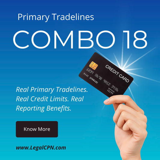 (COMBO 18)  REAL CREDIT ACCOUNT PRIMARY TRADE-LINES