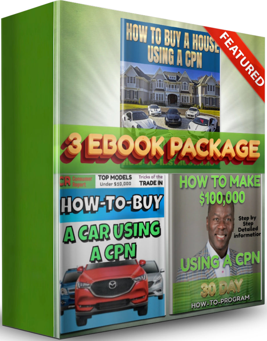(CM47)  HOW TO BUY A CAR HOUSE GET 100K WITH A CPN