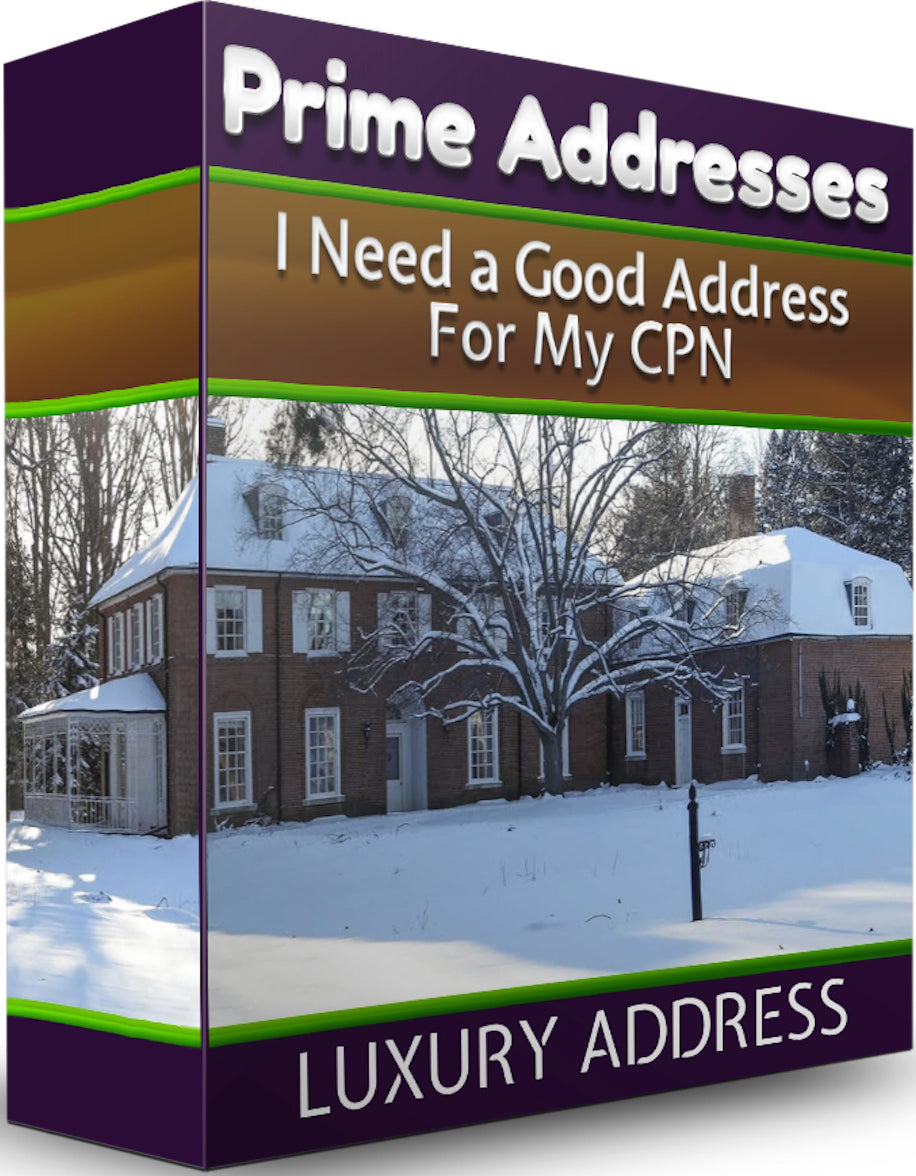 (ADDRESS)  USING THE BEST ADDRESSES TO OBTAIN CREDIT APPROVALS